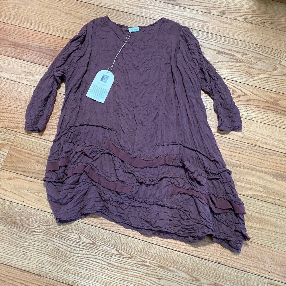 Krista Larson Eyelash Dress OSFA Retail $530